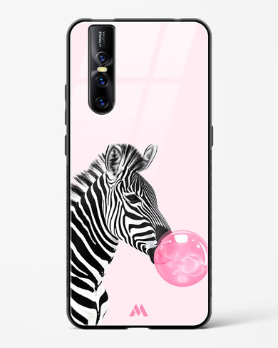 Bubble Pop Zebra Glass Case Phone Cover (Vivo)
