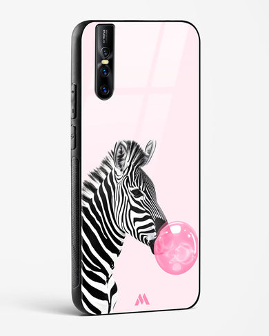 Bubble Pop Zebra Glass Case Phone Cover (Vivo)