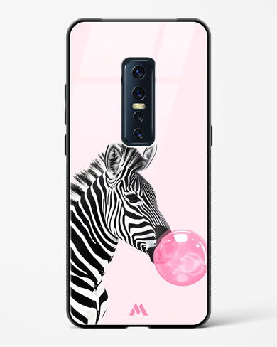 Bubble Pop Zebra Glass Case Phone Cover (Vivo)