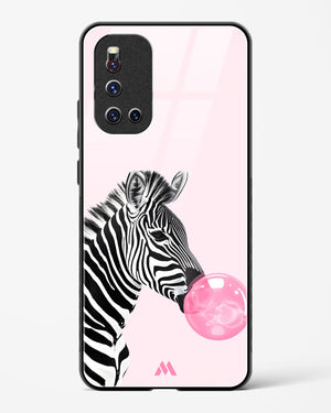 Bubble Pop Zebra Glass Case Phone Cover (Vivo)