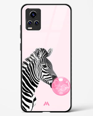Bubble Pop Zebra Glass Case Phone Cover (Vivo)