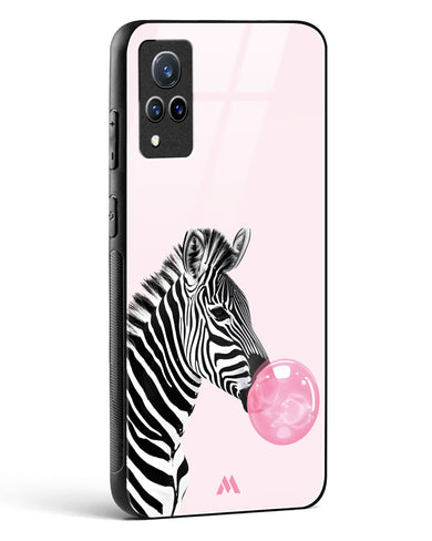 Bubble Pop Zebra Glass Case Phone Cover (Vivo)