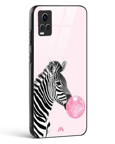 Bubble Pop Zebra Glass Case Phone Cover (Vivo)