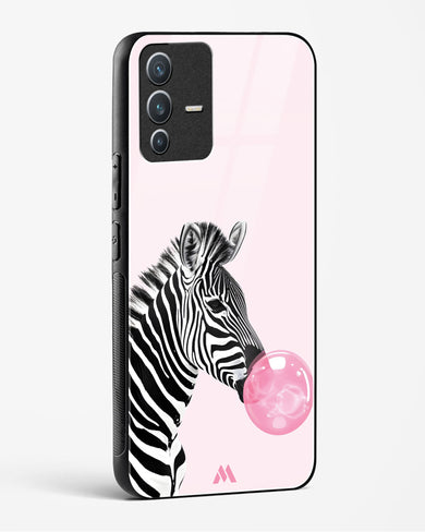 Bubble Pop Zebra Glass Case Phone Cover (Vivo)