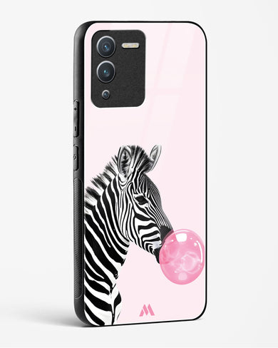 Bubble Pop Zebra Glass Case Phone Cover (Vivo)