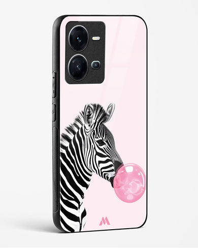 Bubble Pop Zebra Glass Case Phone Cover (Vivo)
