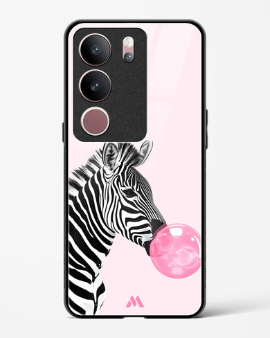 Bubble Pop Zebra Glass Case Phone Cover (Vivo)