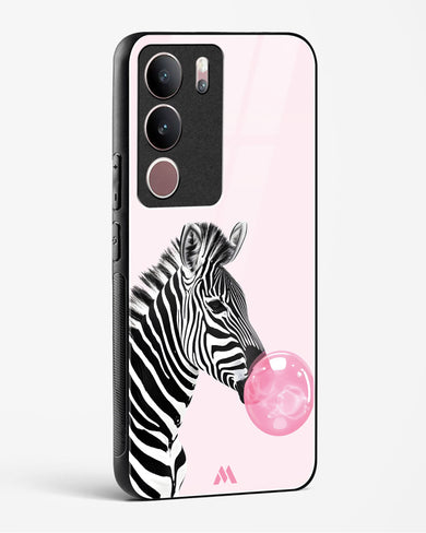 Bubble Pop Zebra Glass Case Phone Cover (Vivo)
