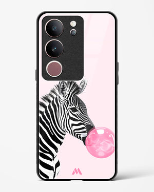 Bubble Pop Zebra Glass Case Phone Cover (Vivo)