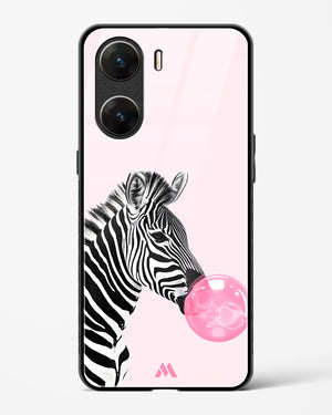 Bubble Pop Zebra Glass Case Phone Cover (Vivo)