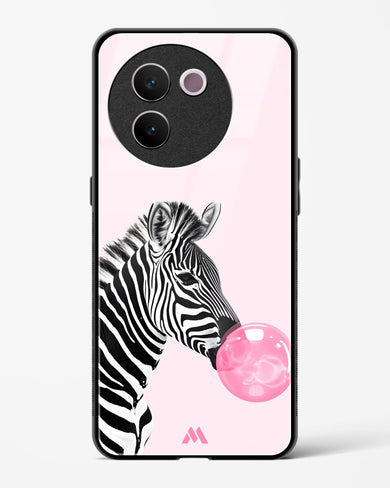 Bubble Pop Zebra Glass Case Phone Cover (Vivo)
