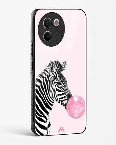 Bubble Pop Zebra Glass Case Phone Cover (Vivo)