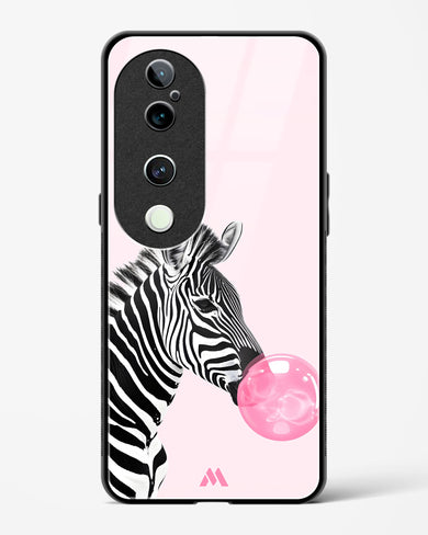 Bubble Pop Zebra Glass Case Phone Cover (Vivo)