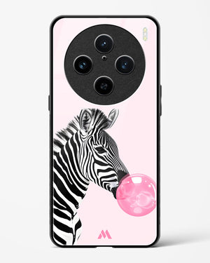 Bubble Pop Zebra Glass Case Phone Cover (Vivo)