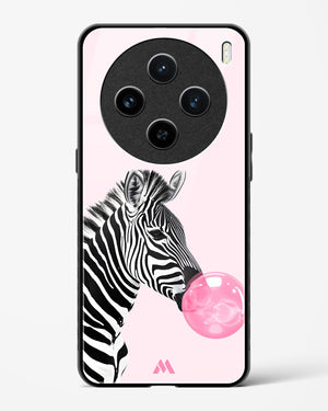 Bubble Pop Zebra Glass Case Phone Cover (Vivo)