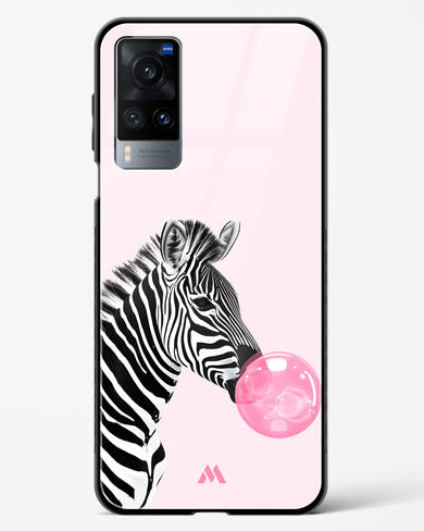Bubble Pop Zebra Glass Case Phone Cover (Vivo)