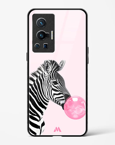 Bubble Pop Zebra Glass Case Phone Cover (Vivo)