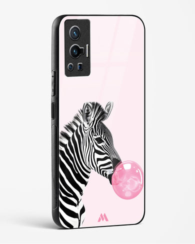 Bubble Pop Zebra Glass Case Phone Cover (Vivo)