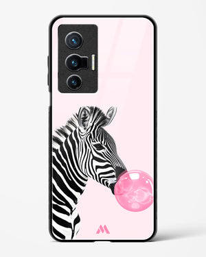 Bubble Pop Zebra Glass Case Phone Cover (Vivo)