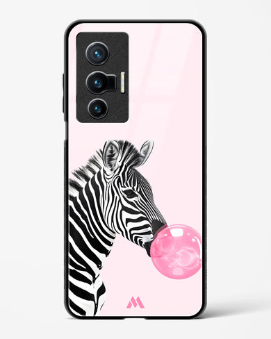 Bubble Pop Zebra Glass Case Phone Cover (Vivo)