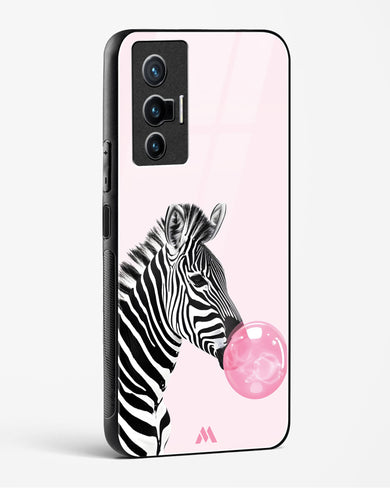 Bubble Pop Zebra Glass Case Phone Cover (Vivo)