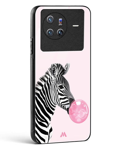 Bubble Pop Zebra Glass Case Phone Cover (Vivo)