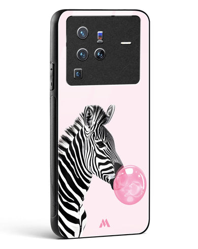 Bubble Pop Zebra Glass Case Phone Cover (Vivo)