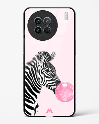 Bubble Pop Zebra Glass Case Phone Cover (Vivo)