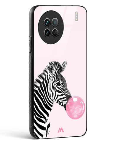 Bubble Pop Zebra Glass Case Phone Cover (Vivo)