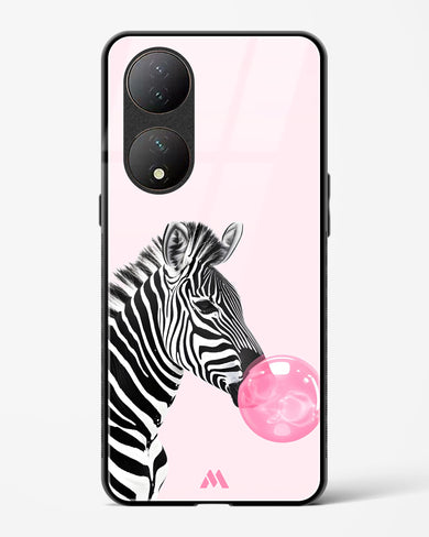 Bubble Pop Zebra Glass Case Phone Cover (Vivo)