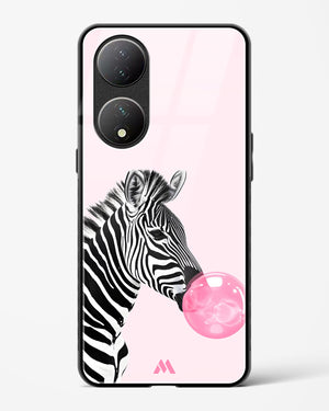 Bubble Pop Zebra Glass Case Phone Cover (Vivo)