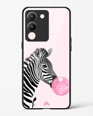 Bubble Pop Zebra Glass Case Phone Cover (Vivo)