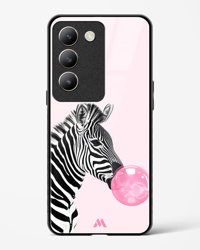 Bubble Pop Zebra Glass Case Phone Cover (Vivo)