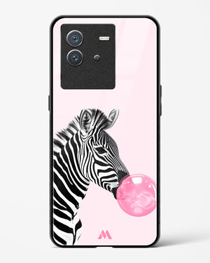 Bubble Pop Zebra Glass Case Phone Cover (Vivo)