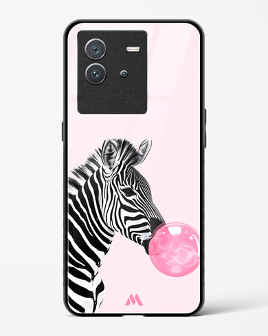 Bubble Pop Zebra Glass Case Phone Cover (Vivo)