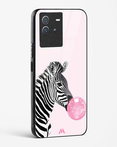 Bubble Pop Zebra Glass Case Phone Cover (Vivo)