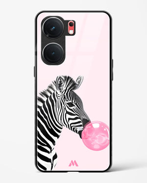 Bubble Pop Zebra Glass Case Phone Cover (Vivo)
