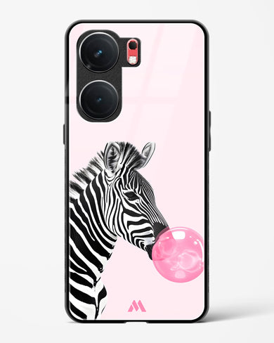 Bubble Pop Zebra Glass Case Phone Cover (Vivo)