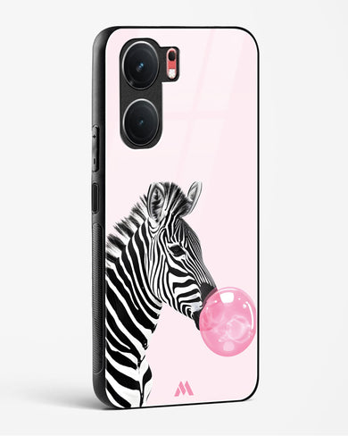 Bubble Pop Zebra Glass Case Phone Cover (Vivo)