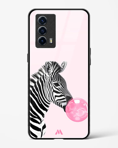 Bubble Pop Zebra Glass Case Phone Cover (Vivo)