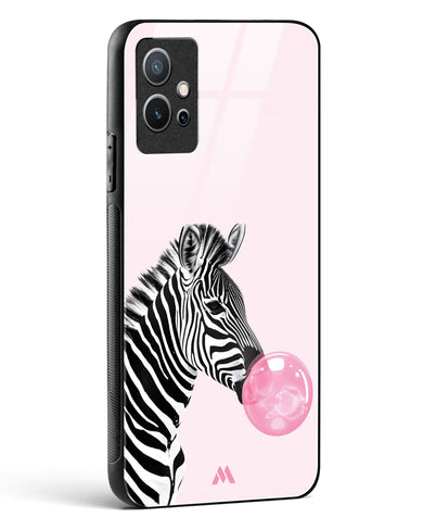Bubble Pop Zebra Glass Case Phone Cover (Vivo)