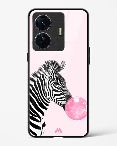 Bubble Pop Zebra Glass Case Phone Cover (Vivo)