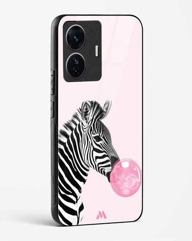 Bubble Pop Zebra Glass Case Phone Cover (Vivo)