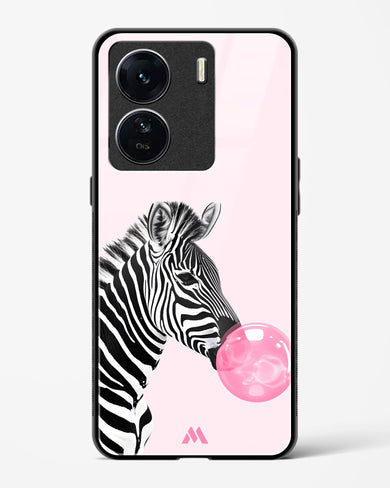 Bubble Pop Zebra Glass Case Phone Cover (Vivo)