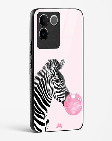 Bubble Pop Zebra Glass Case Phone Cover (Vivo)