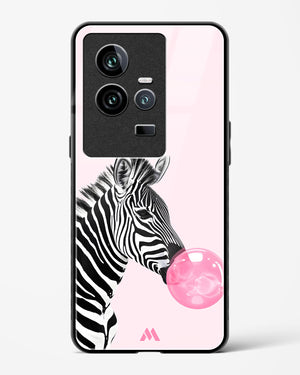 Bubble Pop Zebra Glass Case Phone Cover (Vivo)