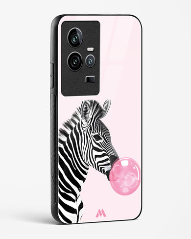 Bubble Pop Zebra Glass Case Phone Cover (Vivo)