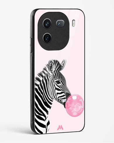 Bubble Pop Zebra Glass Case Phone Cover (Vivo)