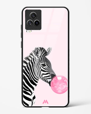 Bubble Pop Zebra Glass Case Phone Cover (Vivo)