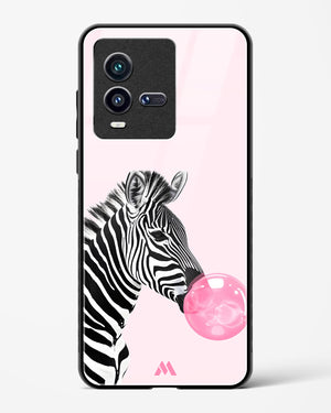 Bubble Pop Zebra Glass Case Phone Cover (Vivo)